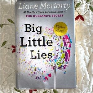 Author signed “Big Little Lies” HB book s